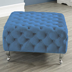 Upholstered Spanish Footstool
